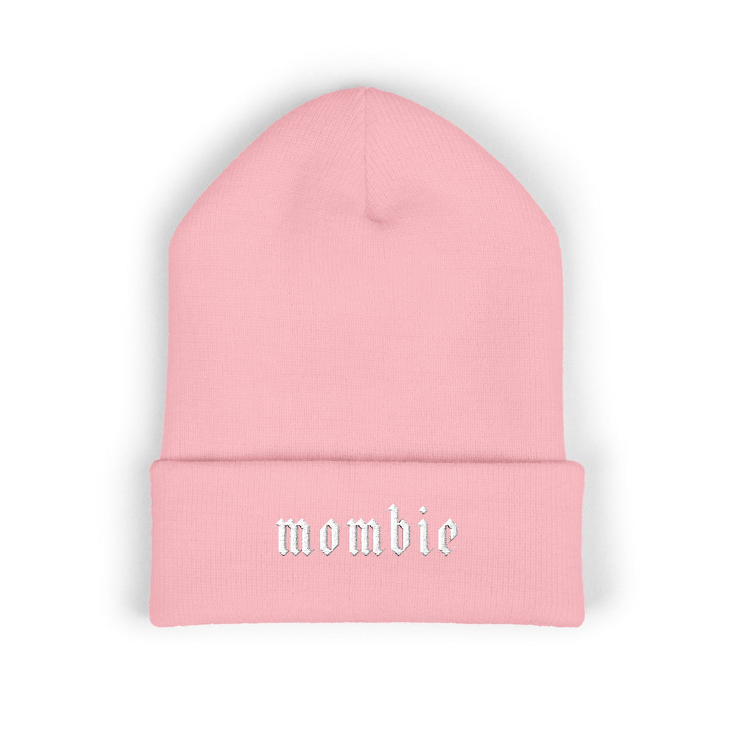 Mombie Cuffed Beanie (Embroidery)