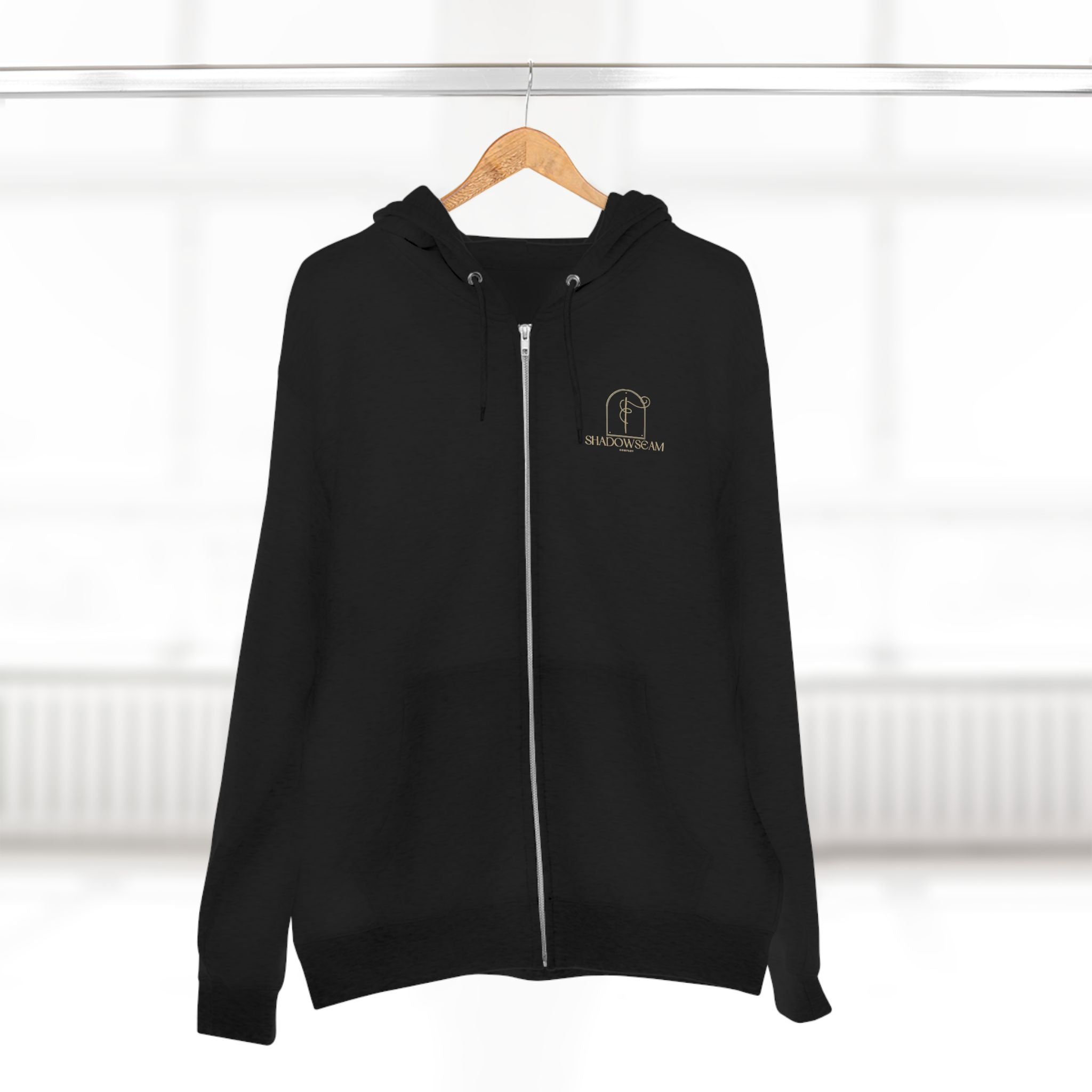 Logo Unisex Zip Hoodie