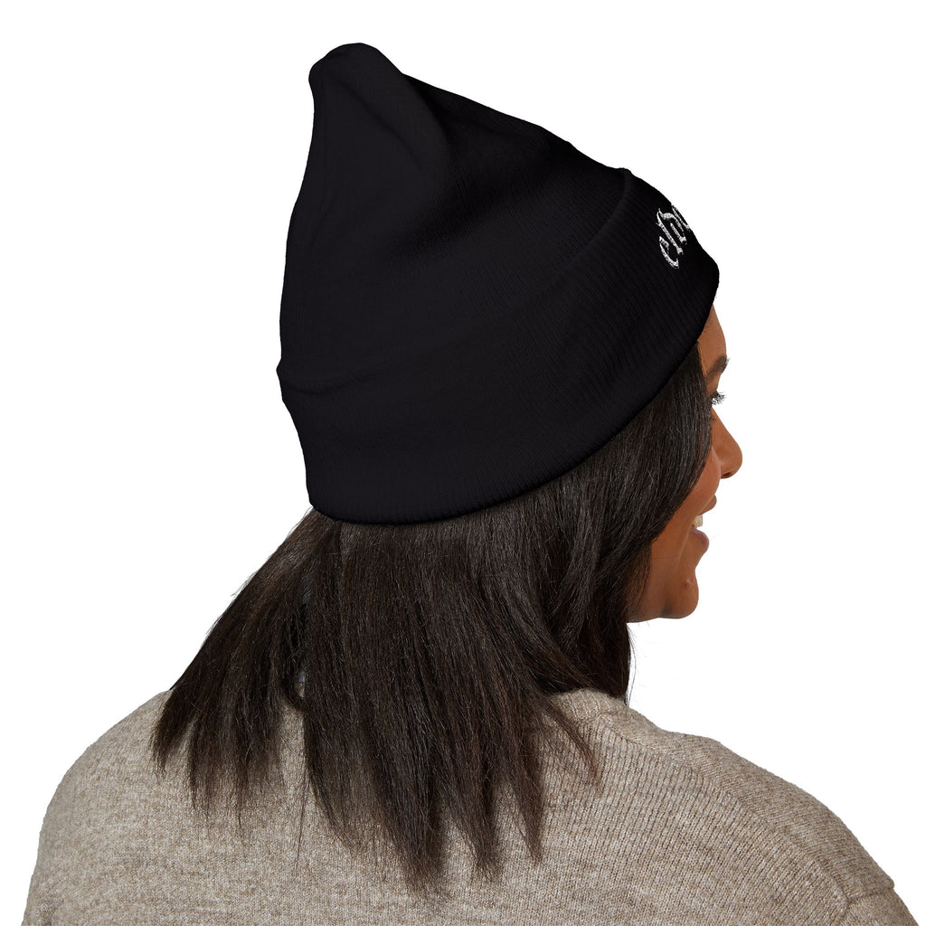 Elder Emo Classic Cuffed Beanie (Embroidery)