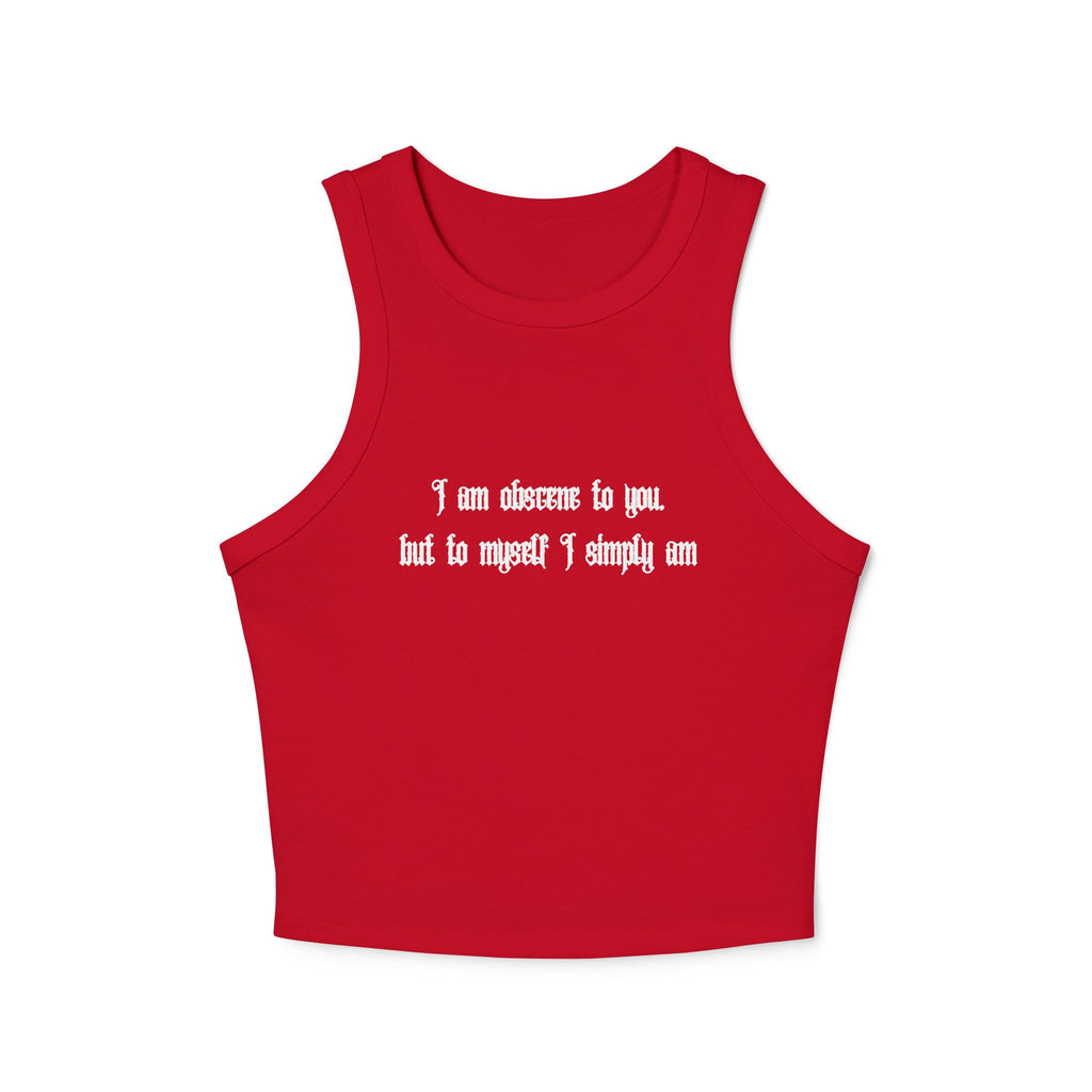 Frankenstein Women's Micro Rib Racer Tank Top