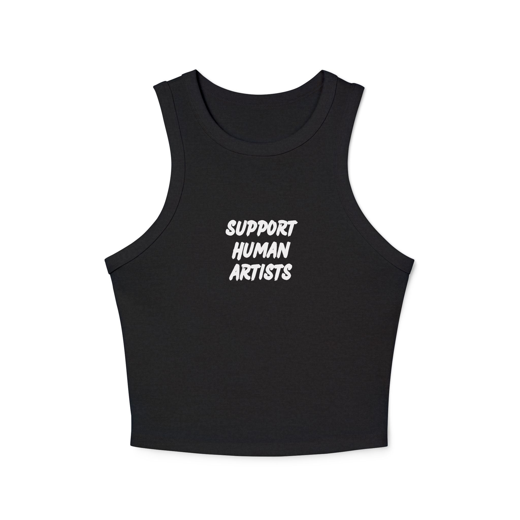 Human Artists Racer Tank Top