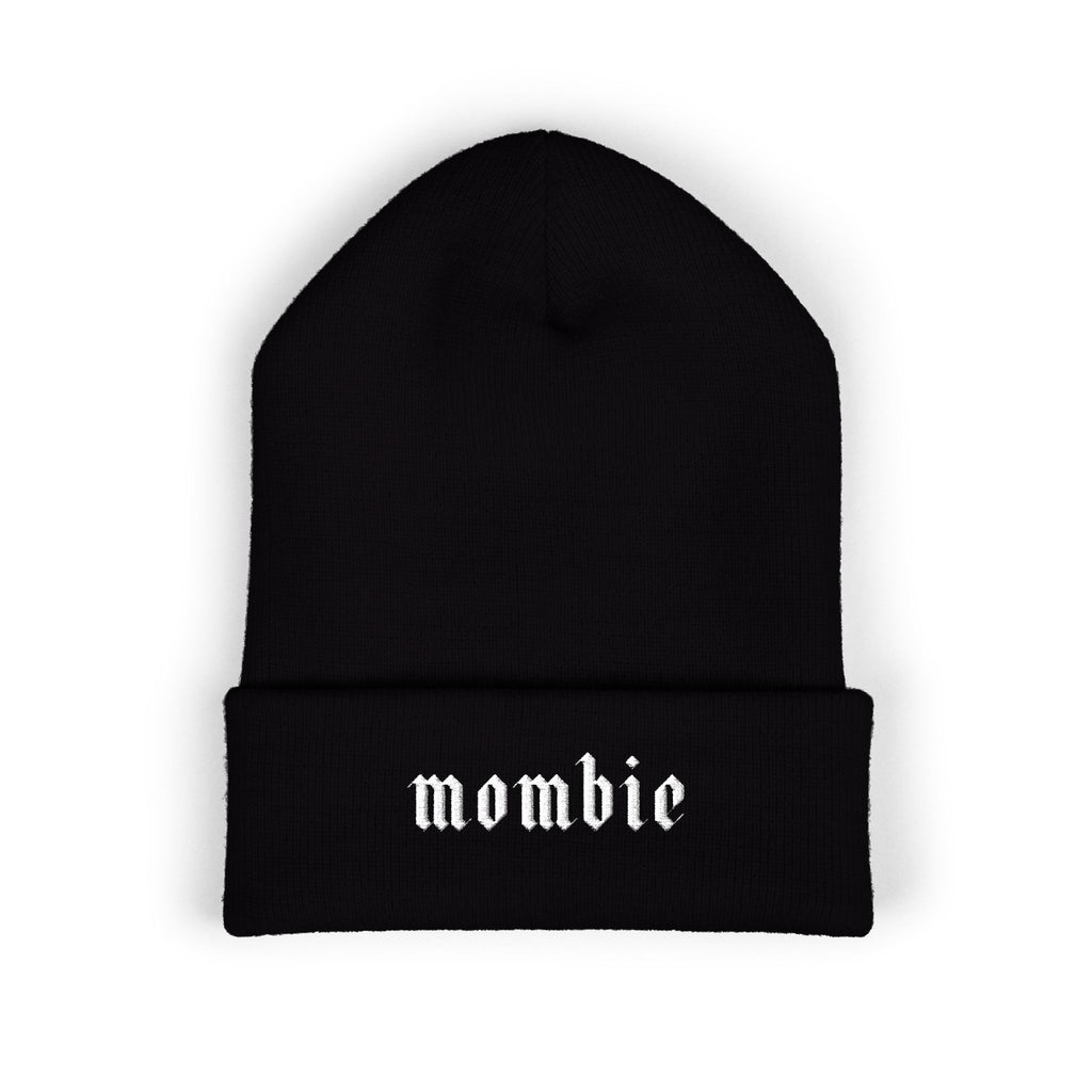 Mombie Cuffed Beanie (Embroidery)