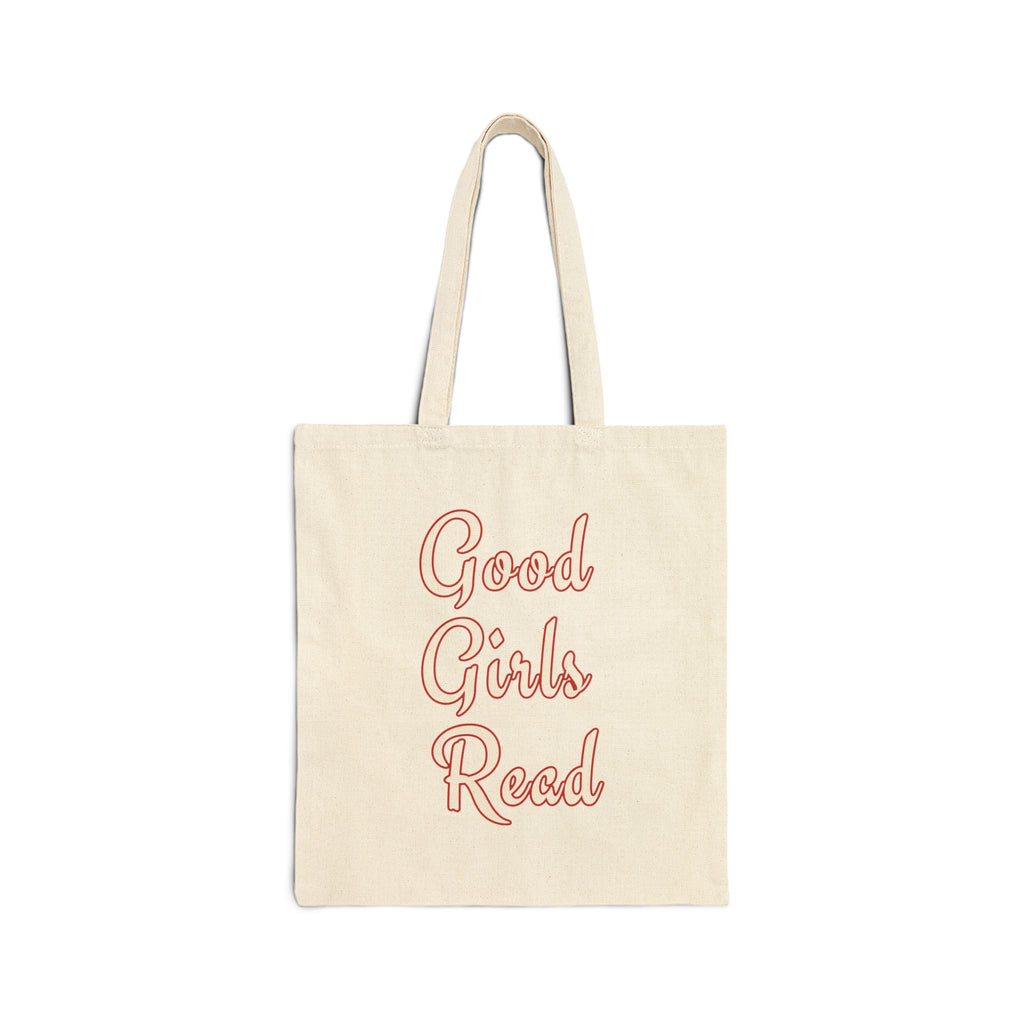 Good Girls Read Cotton Canvas Tote Bag