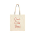 Good Girls Read Cotton Canvas Tote Bag