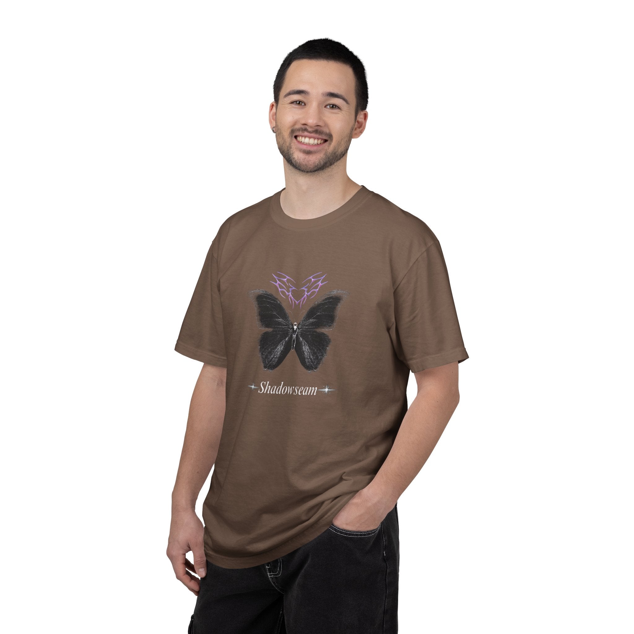 Unisex Garment-Dyed Butterfly Shadowseam T-shirt