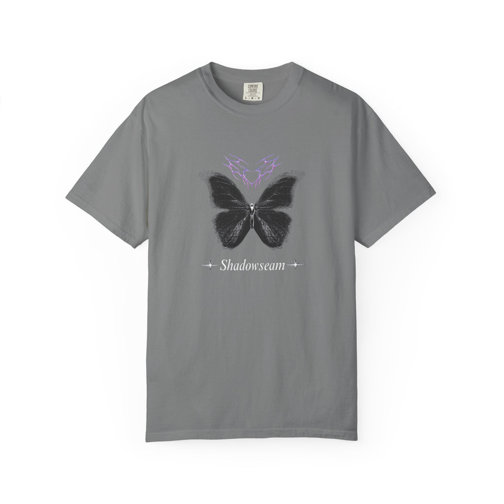 Unisex Garment-Dyed Butterfly Shadowseam T-shirt