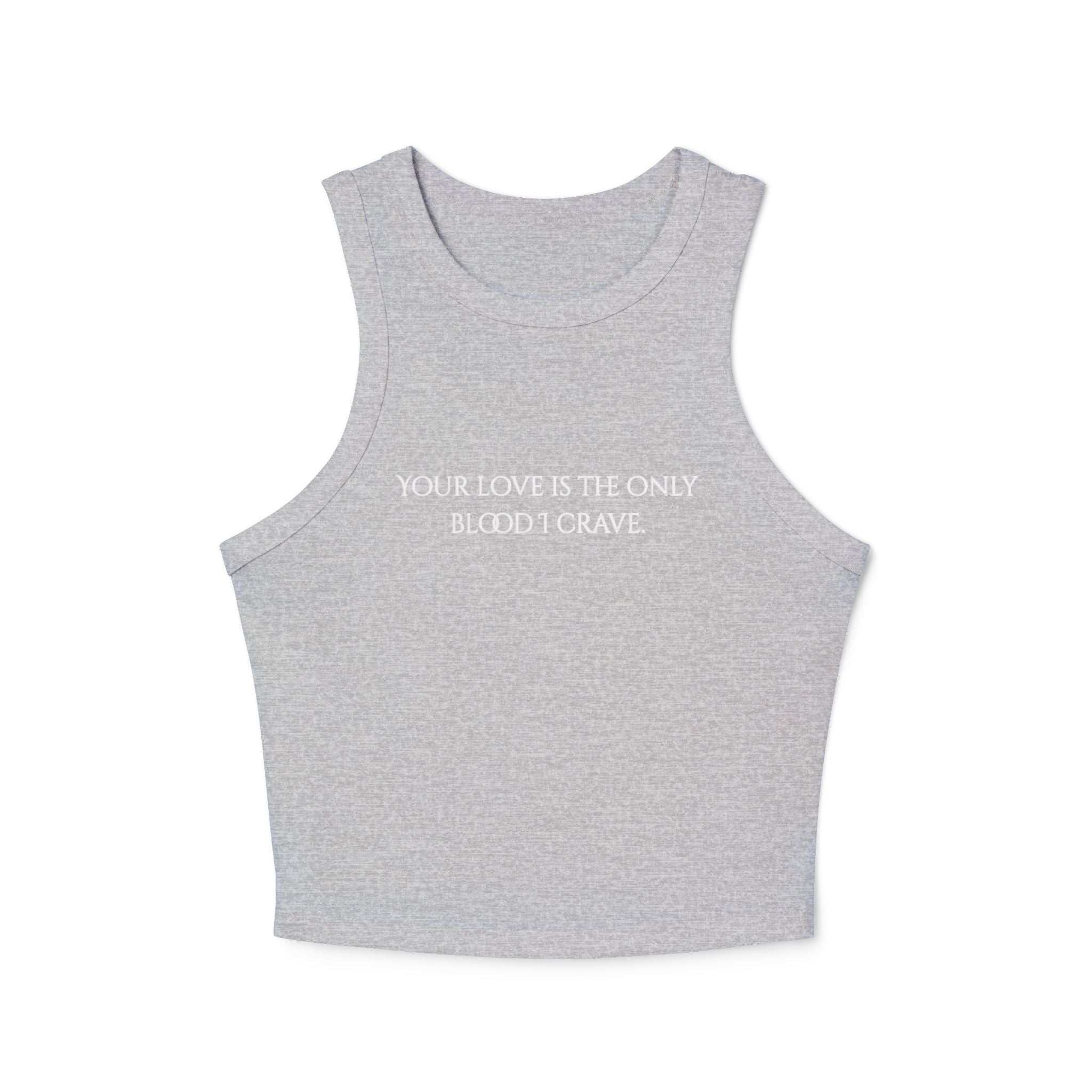 Dracula Insp. Micro Rib Racer Tank Top