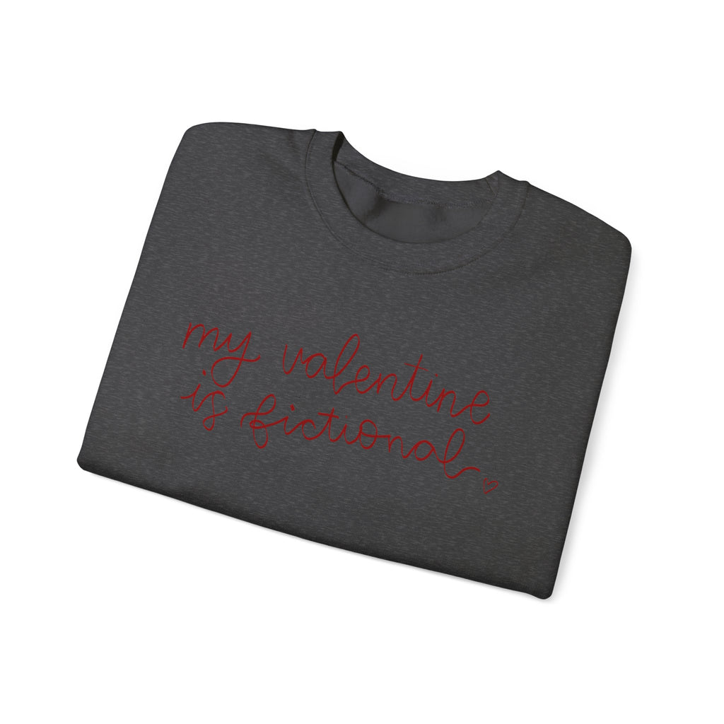 Fictional Vday Unisex Crewneck Sweatshirt