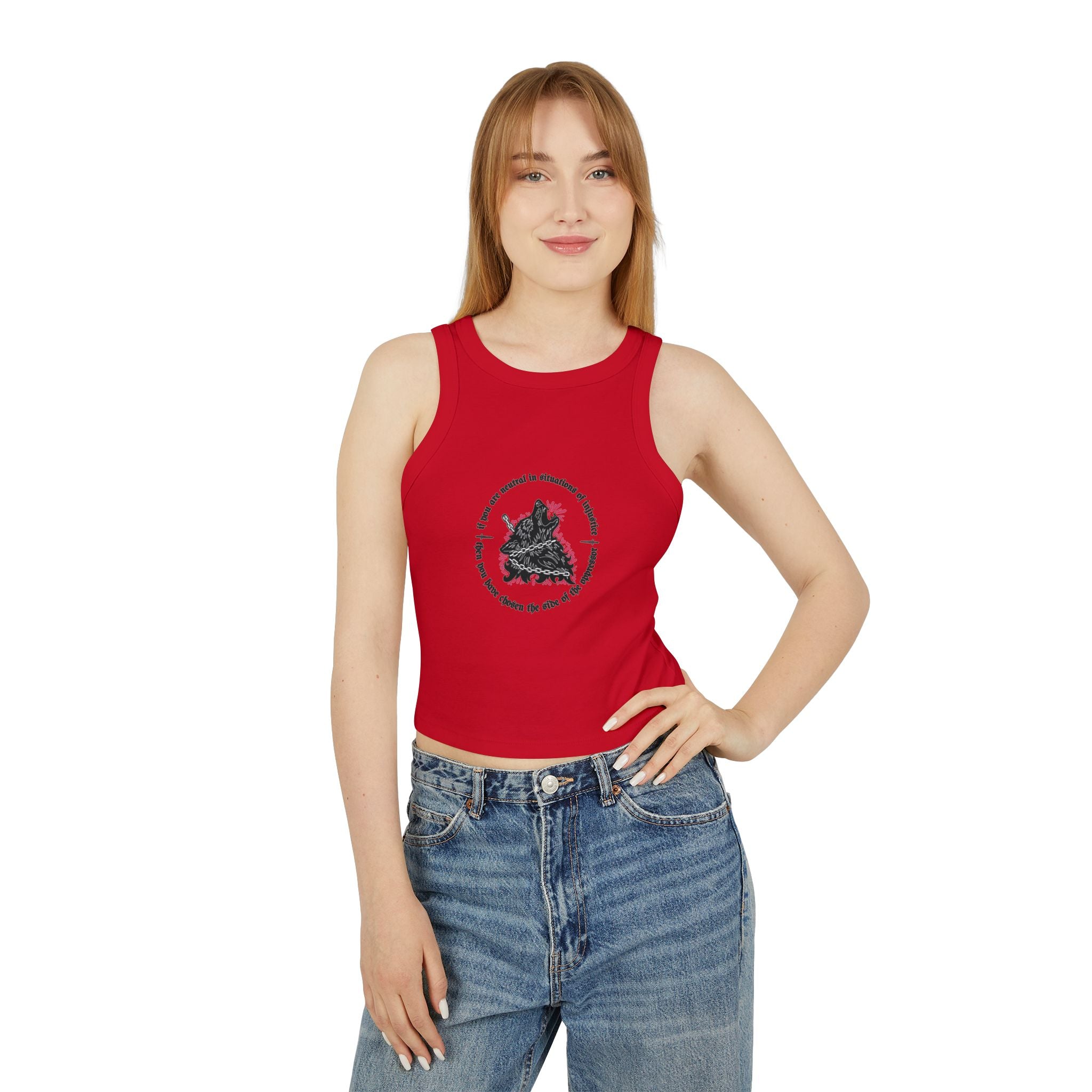 Injustice Micro Tank Top