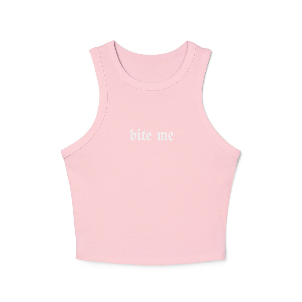 Bite Me Racer Tank Top