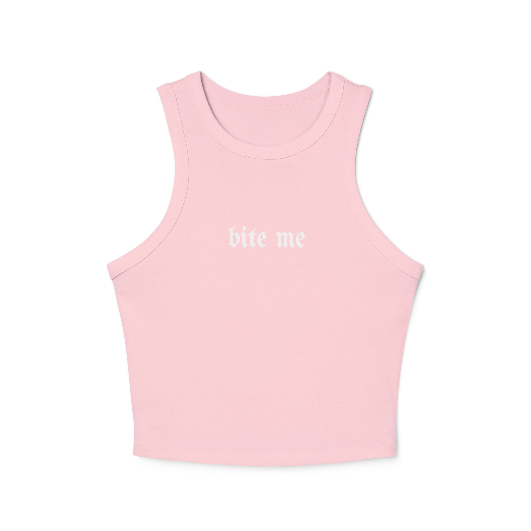 Bite Me Racer Tank Top