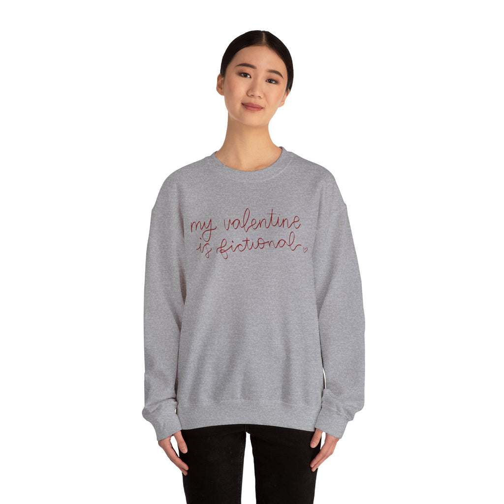 Fictional Vday Unisex Crewneck Sweatshirt