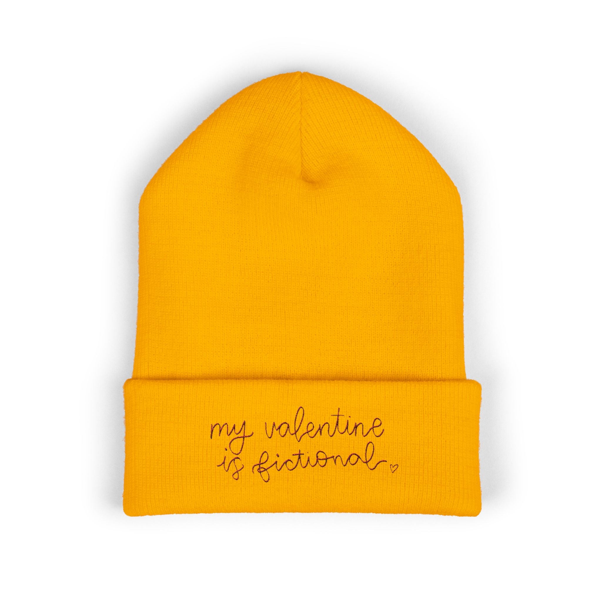 Fictional Vday Classic Cuffed Beanie (Embroidery)