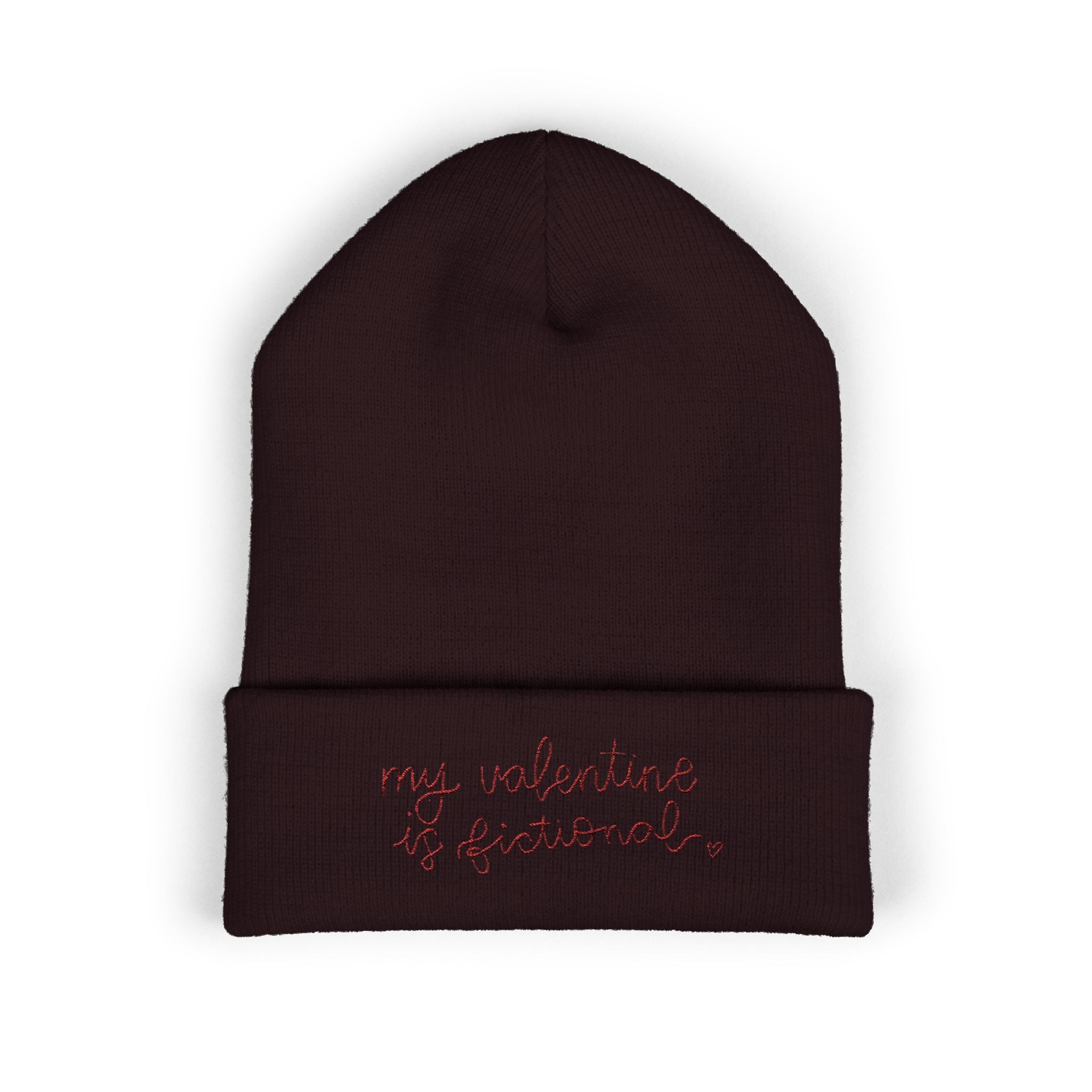 Fictional Vday Classic Cuffed Beanie (Embroidery)