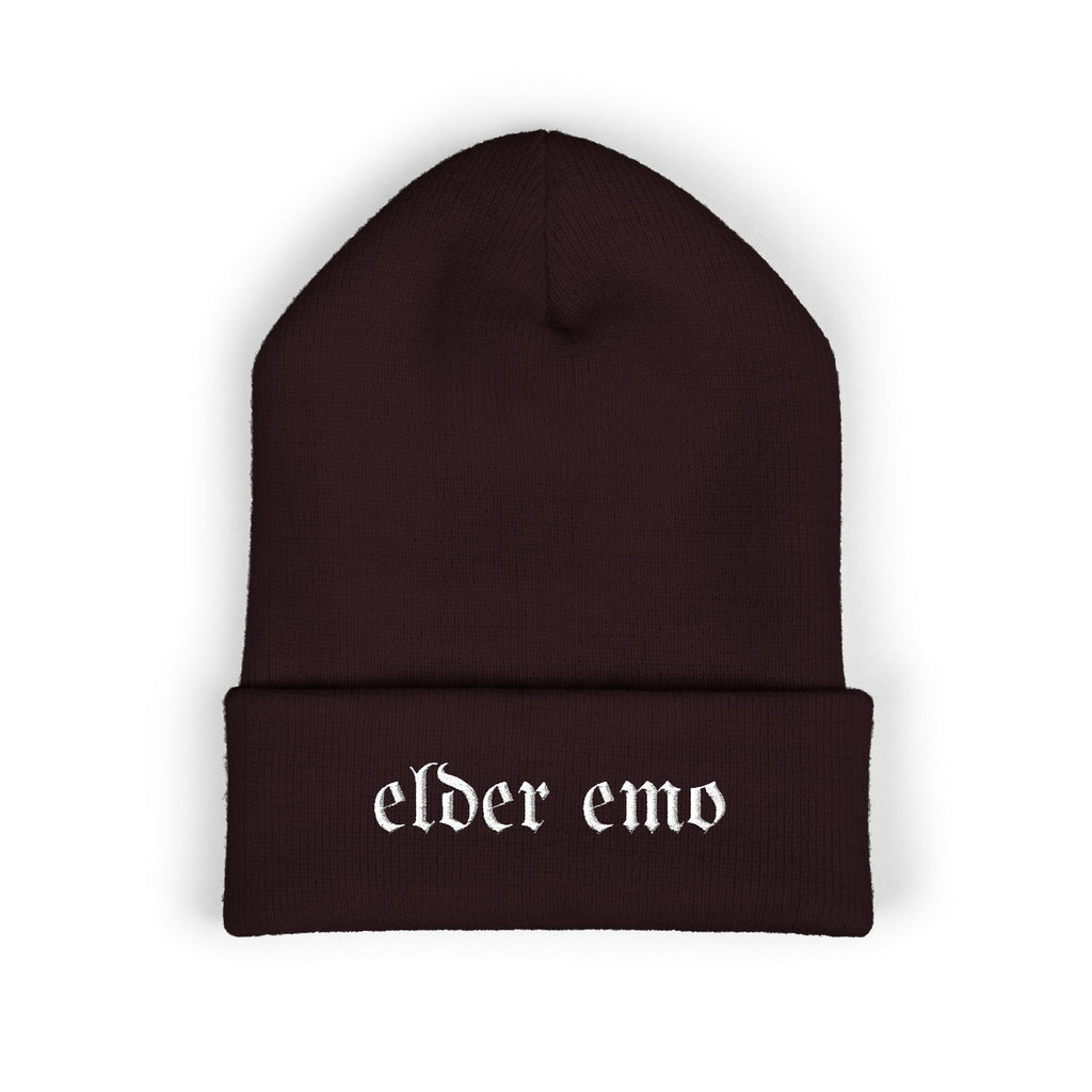 Elder Emo Classic Cuffed Beanie (Embroidery)