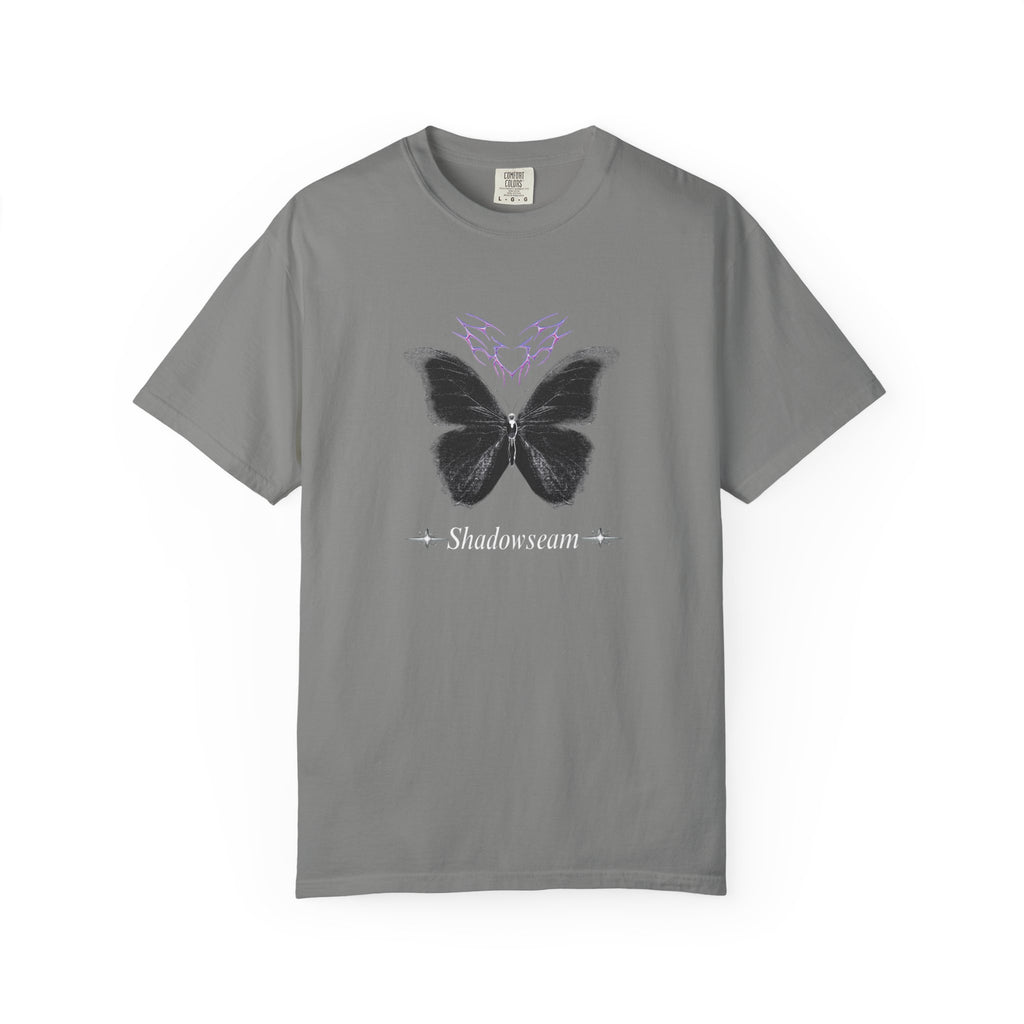 Unisex Garment-Dyed Butterfly Shadowseam T-shirt