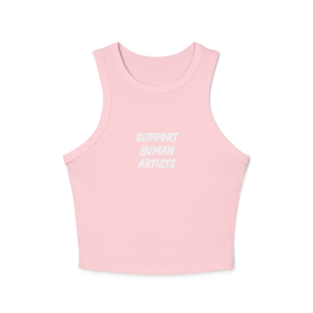 Human Artists Racer Tank Top