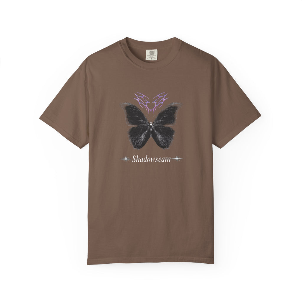 Unisex Garment-Dyed Butterfly Shadowseam T-shirt