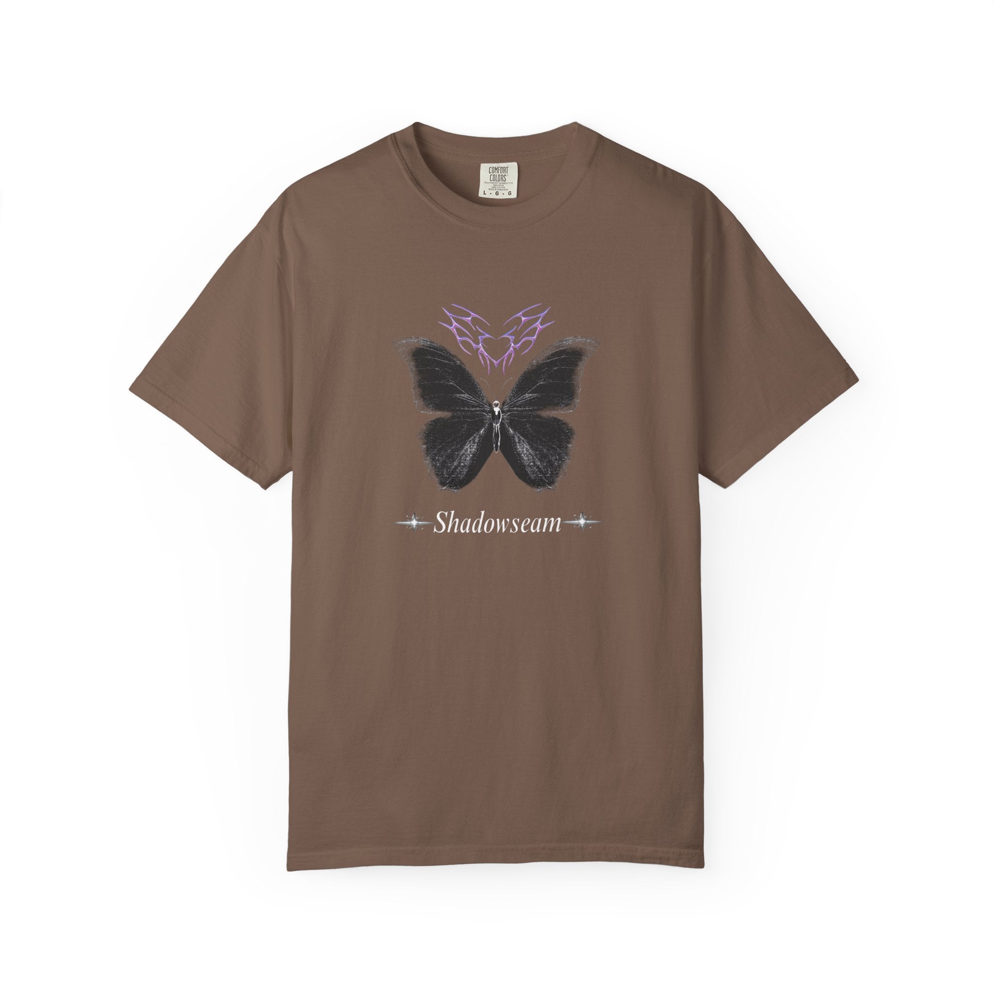 Unisex Garment-Dyed Butterfly Shadowseam T-shirt