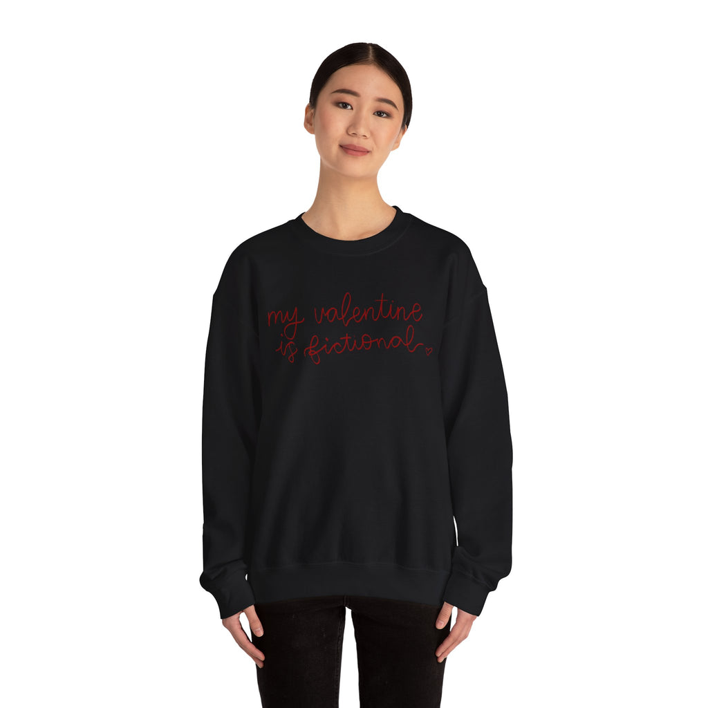 Fictional Vday Unisex Crewneck Sweatshirt