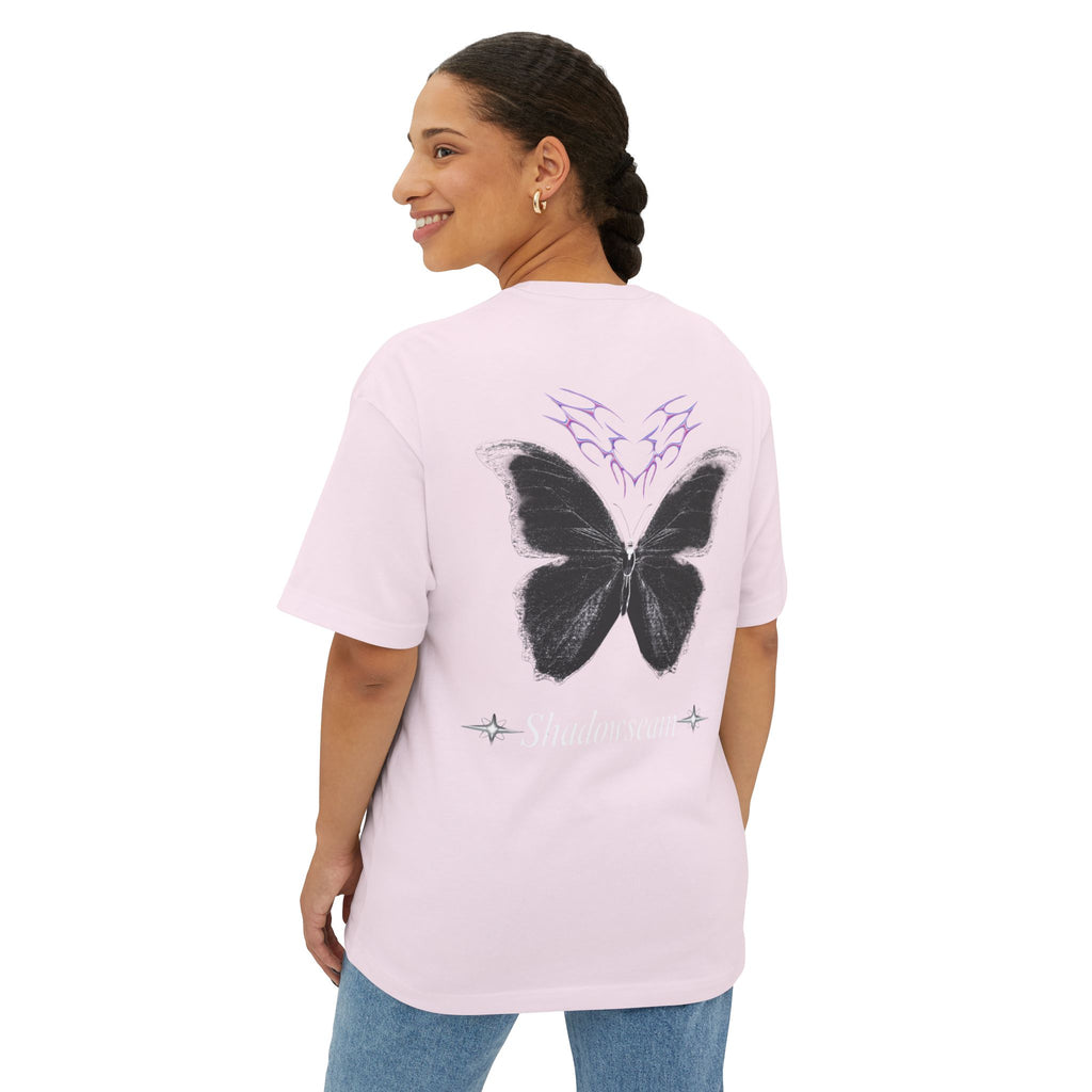 Butterfly Unisex Oversized Boxy Tee