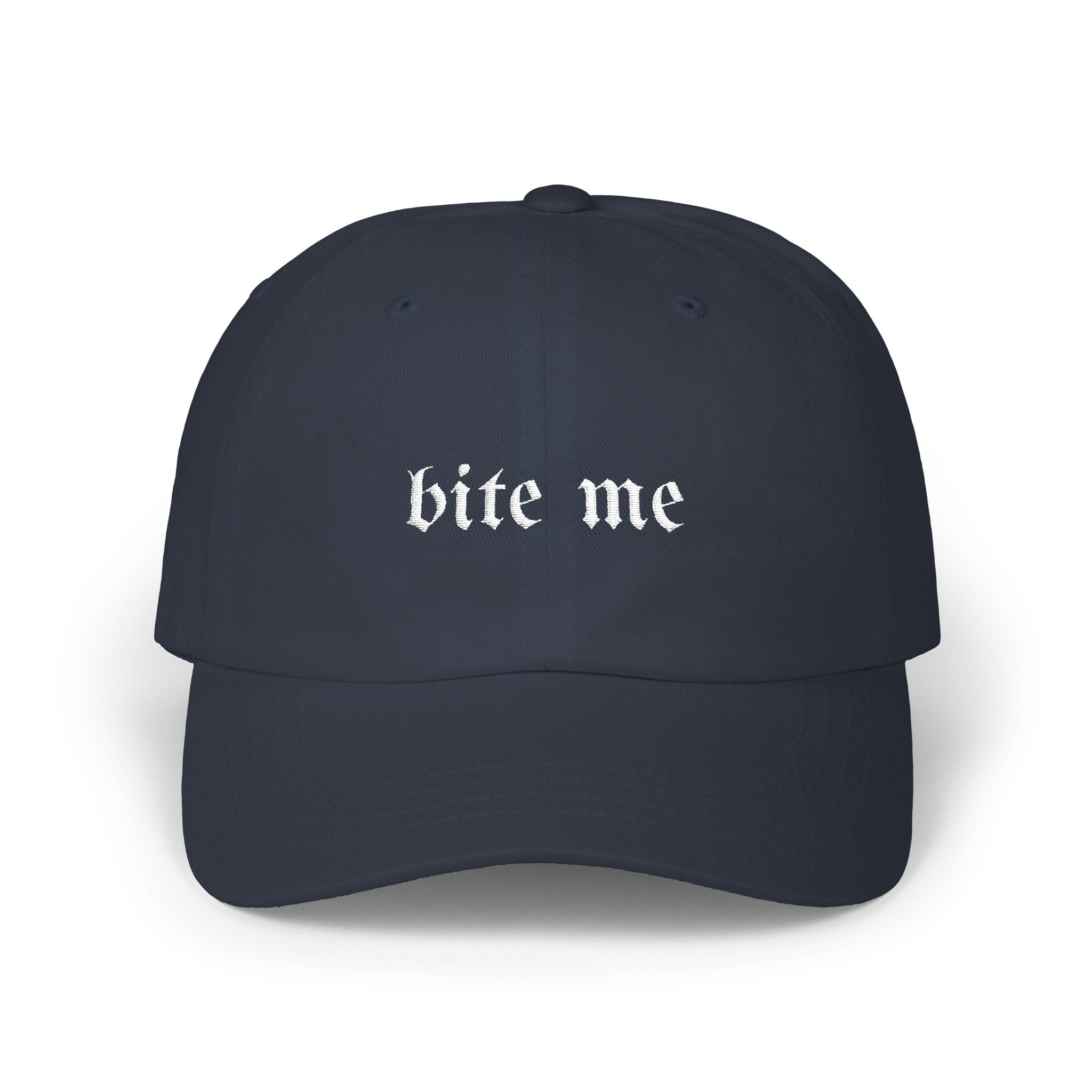 Bite Me Dad Cap