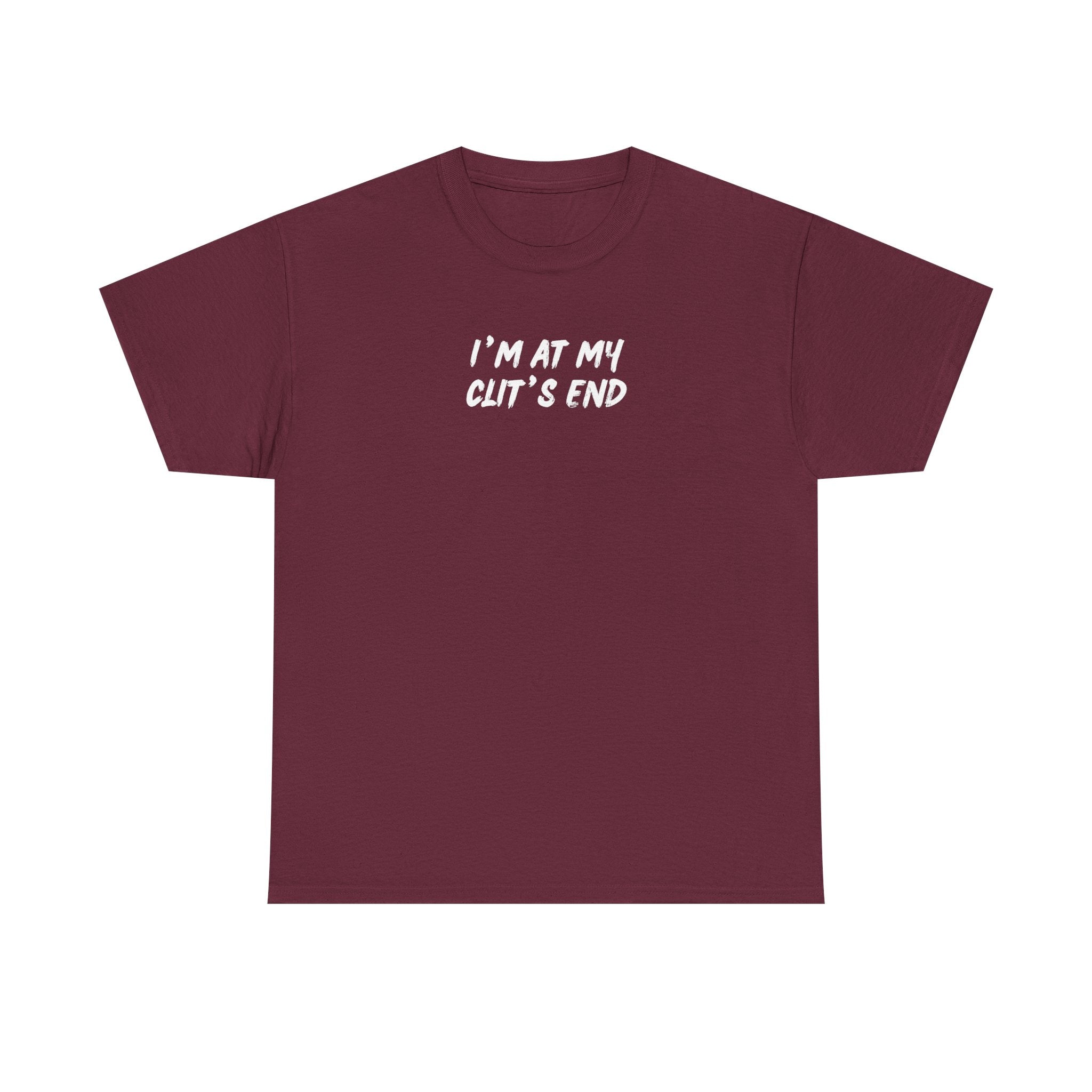 Clits End Cotton Tee