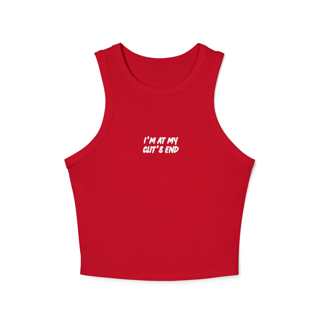 Clits End Racer Tank Top