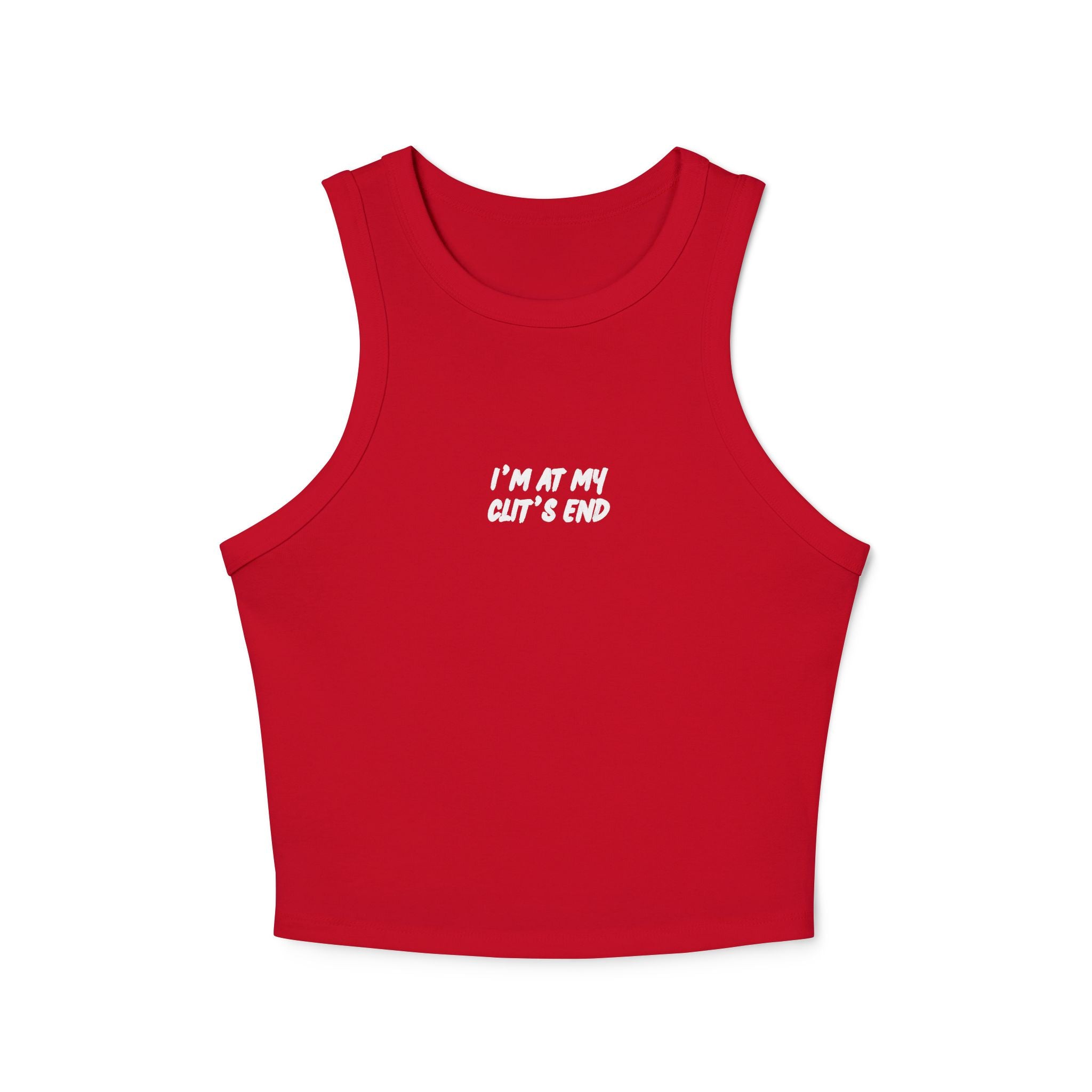 Clits End Racer Tank Top
