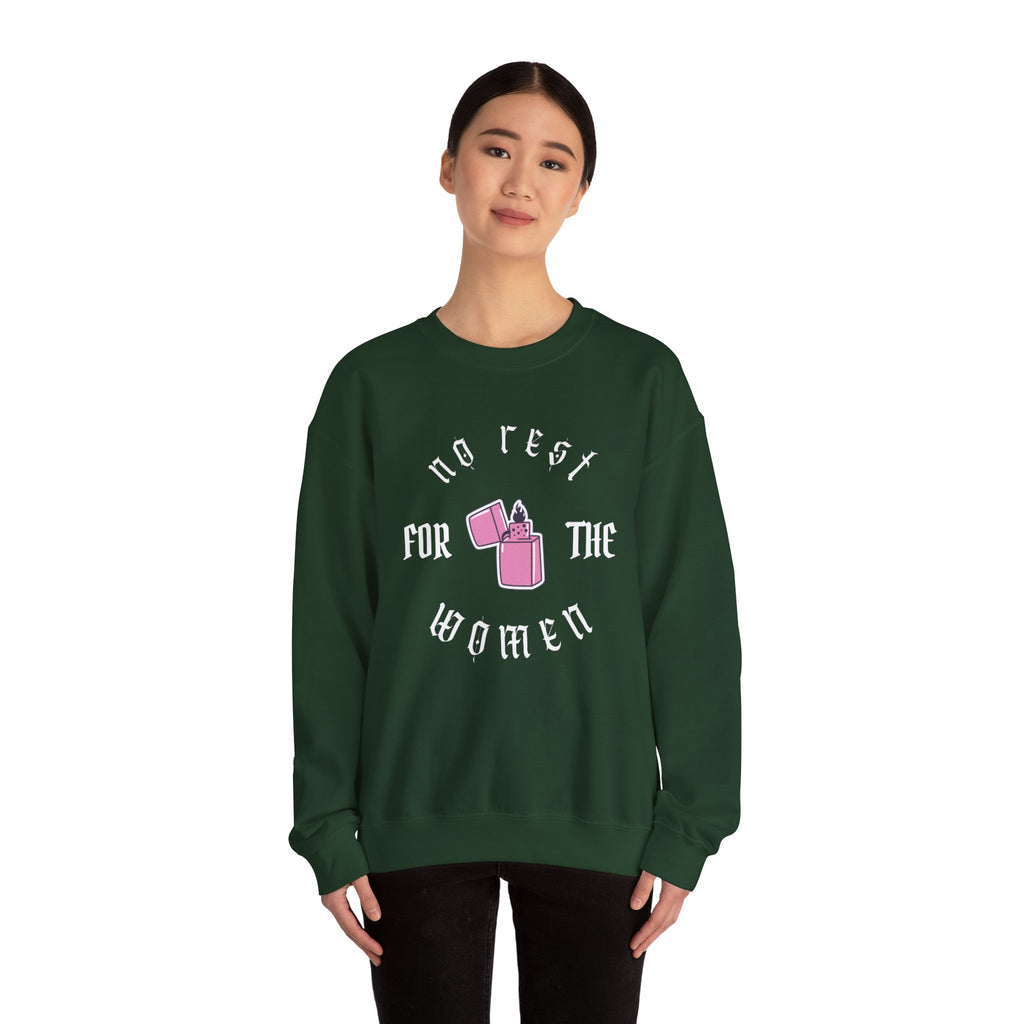 No Rest For Women Unisex Heavy Blend™ Crewneck Sweatshirt