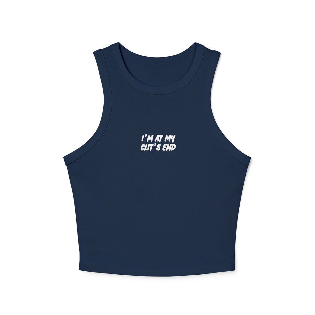 Clits End Racer Tank Top
