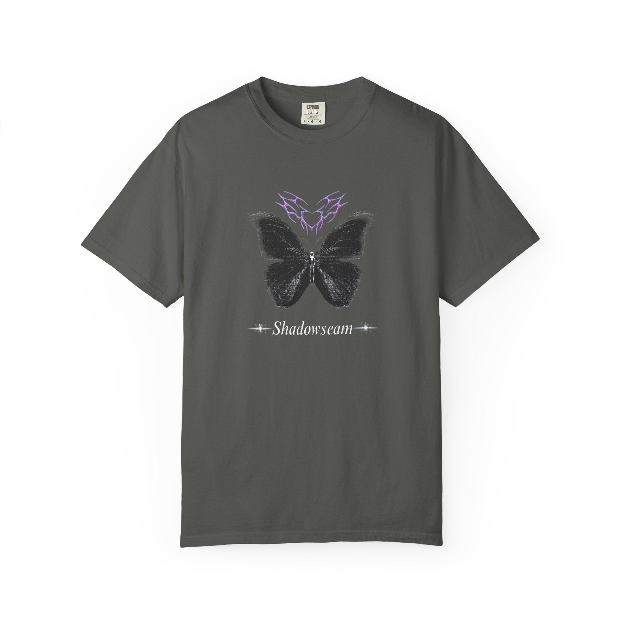 Unisex Garment-Dyed Butterfly Shadowseam T-shirt