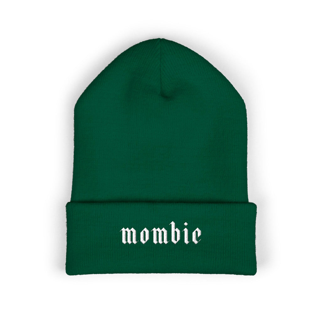 Mombie Cuffed Beanie (Embroidery)