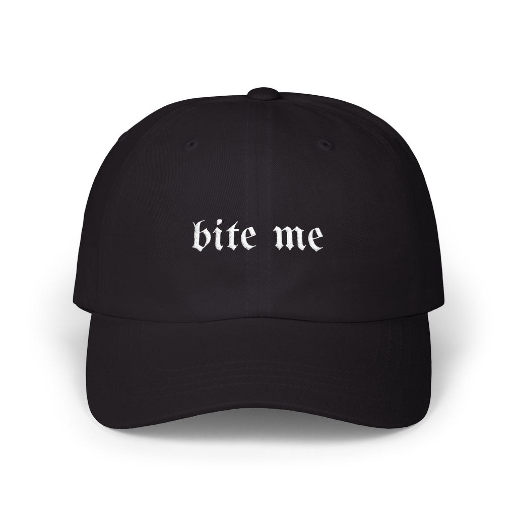 Bite Me Dad Cap