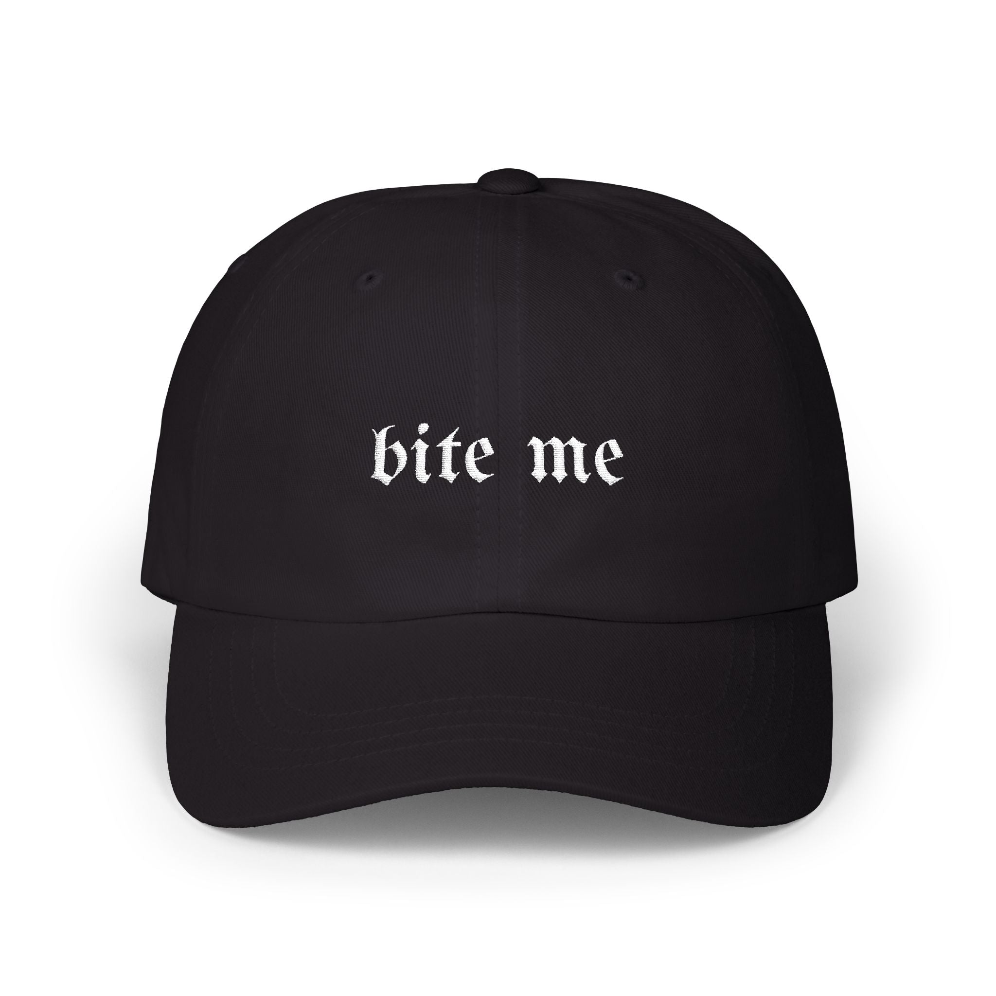 Bite Me Dad Cap