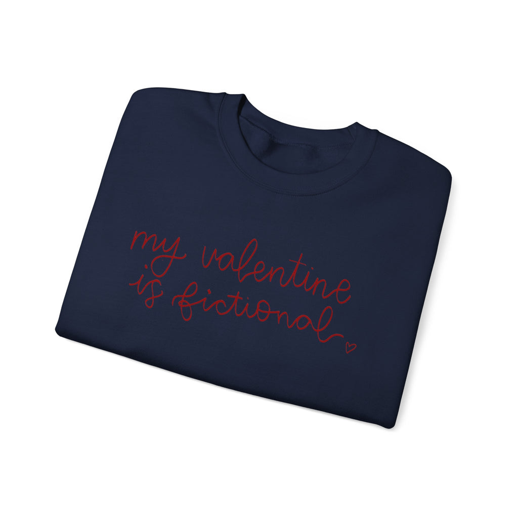 Fictional Vday Unisex Crewneck Sweatshirt
