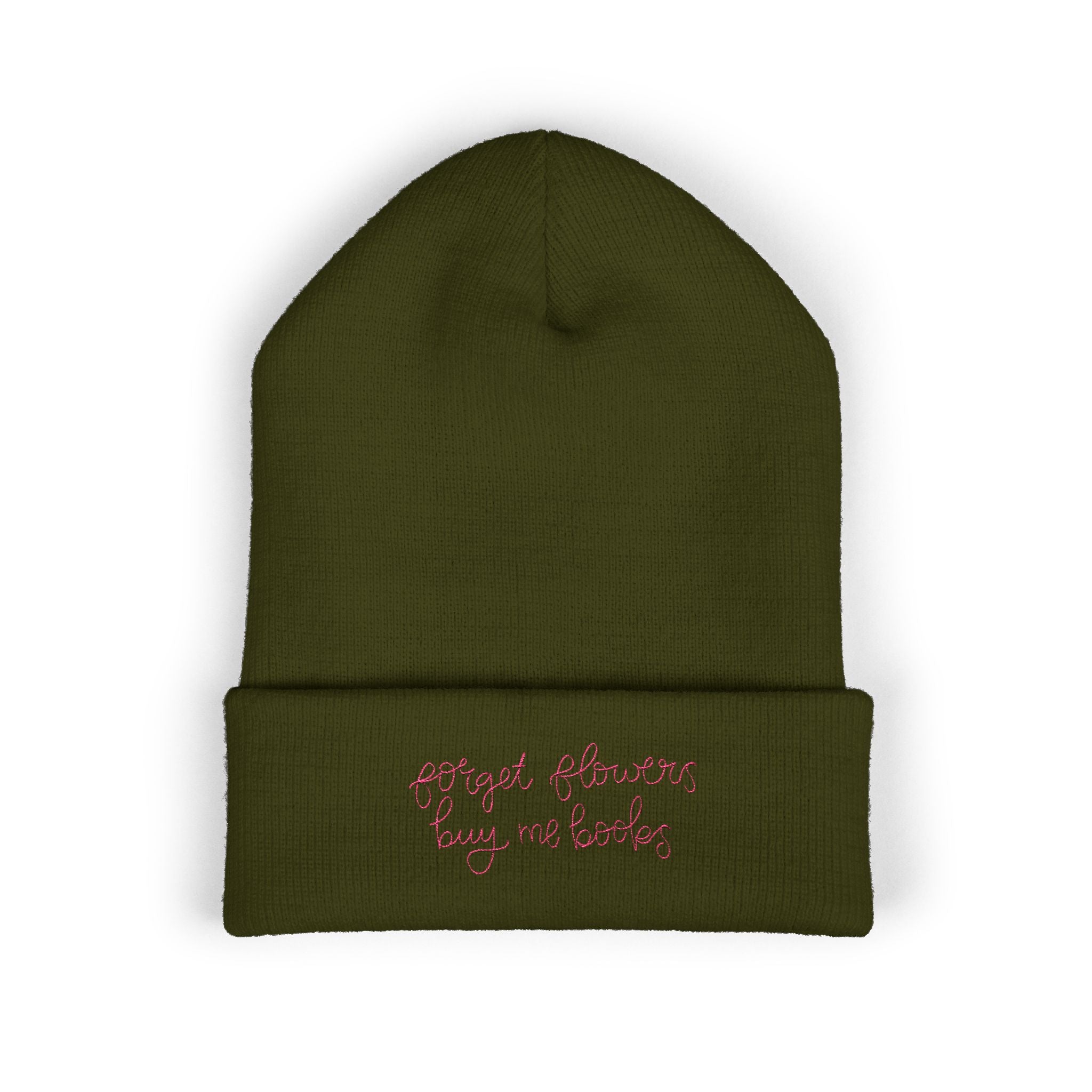 Buy Me Books Classic Cuffed Beanie (Embroidery)