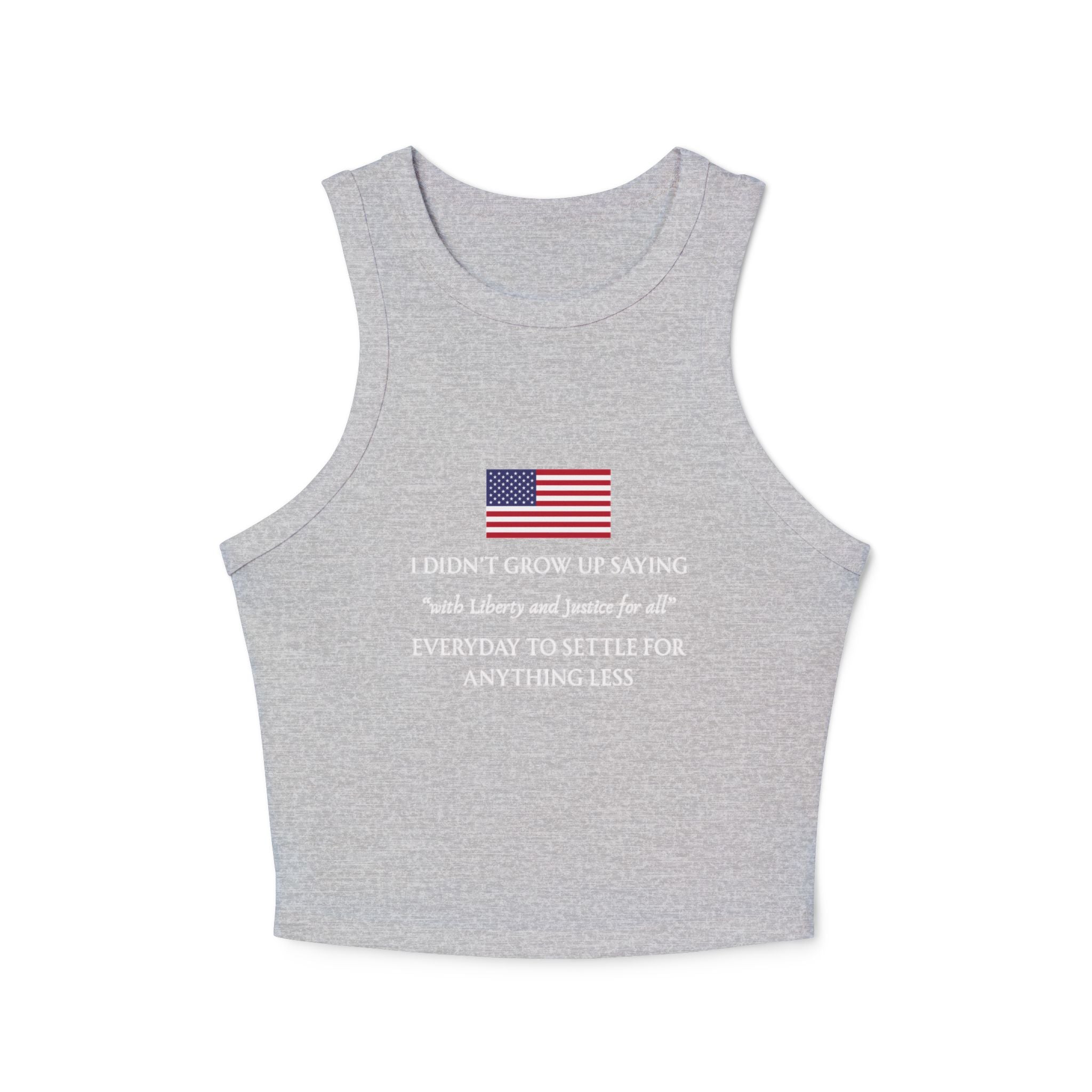 Liberty&Justicd Micro Rib Tank Top