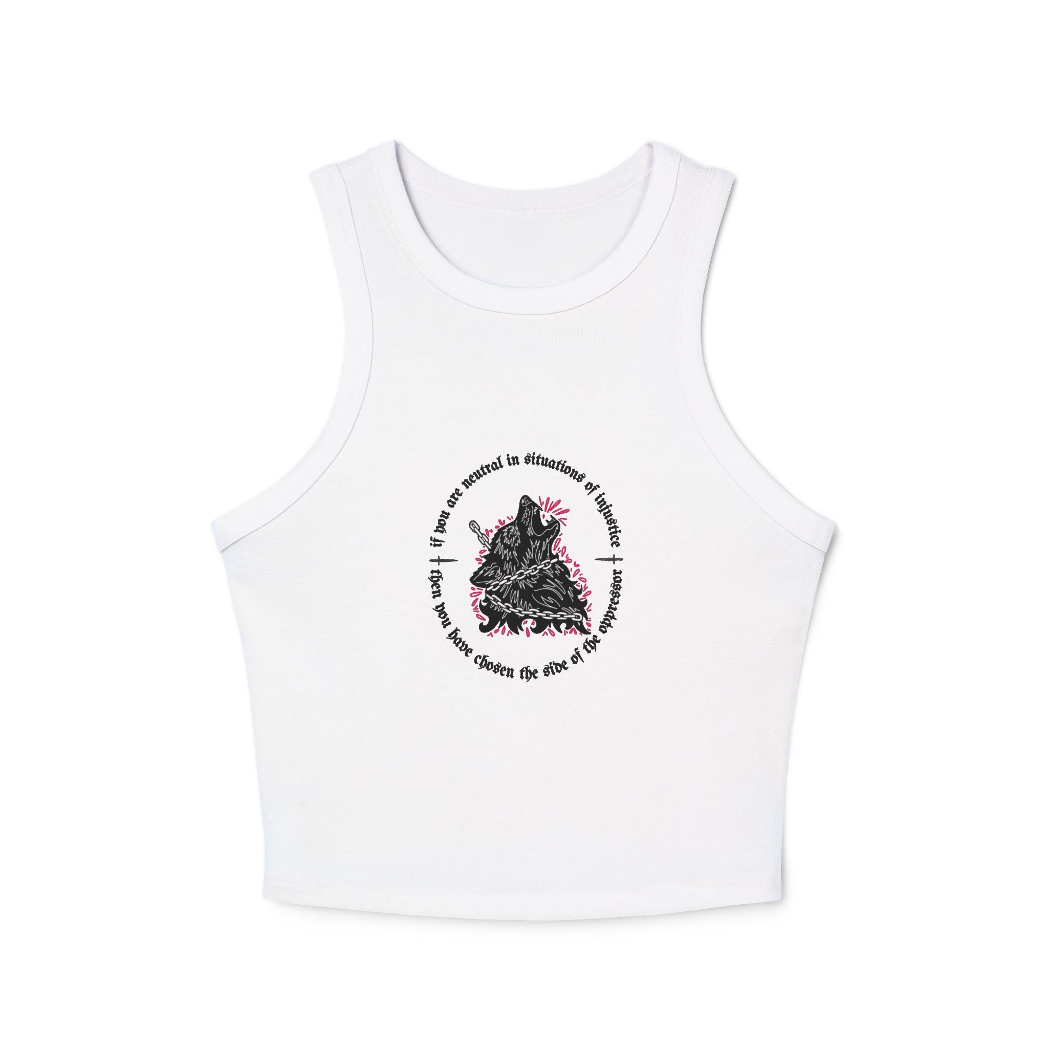 Injustice Micro Tank Top