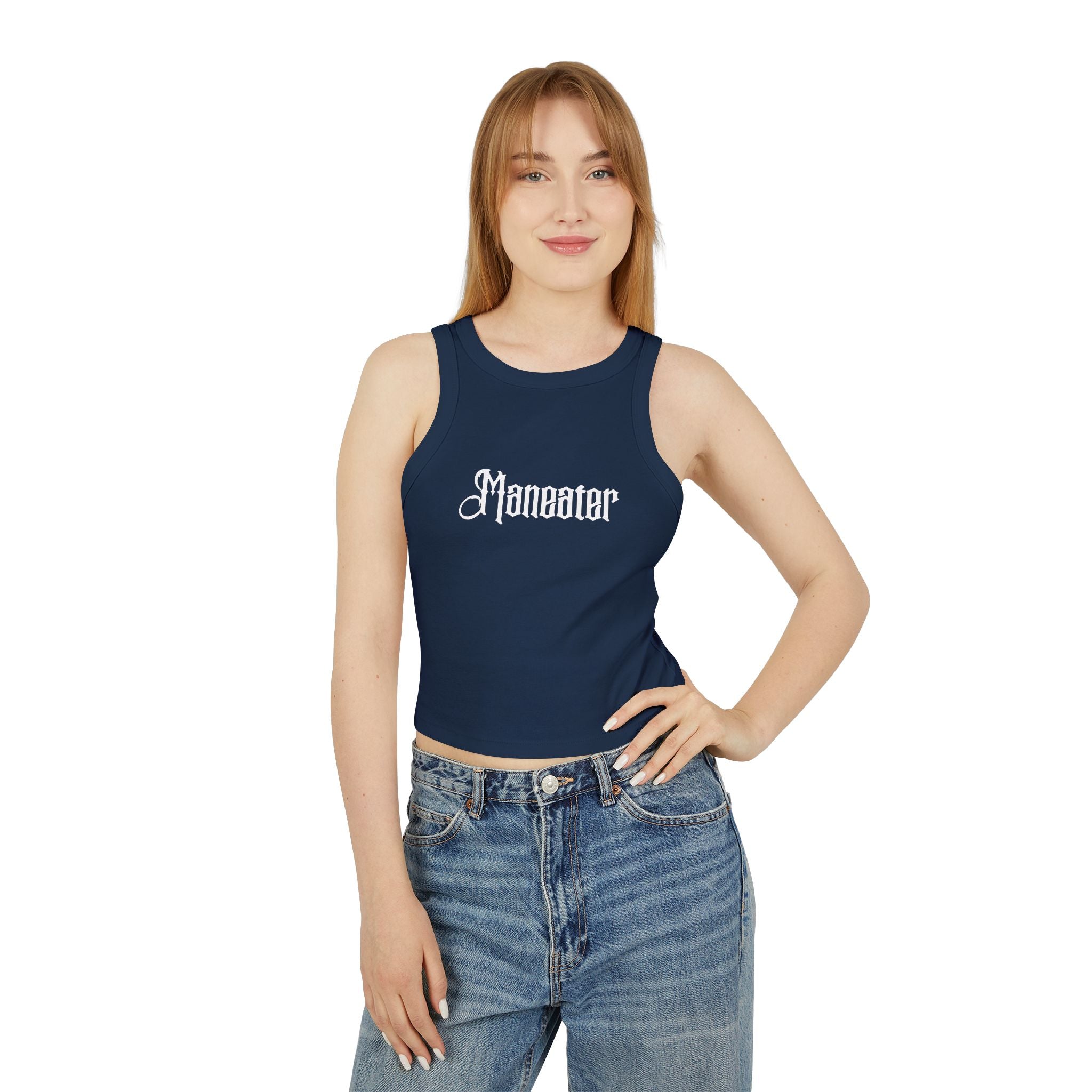 Maneater Racer Tank Top