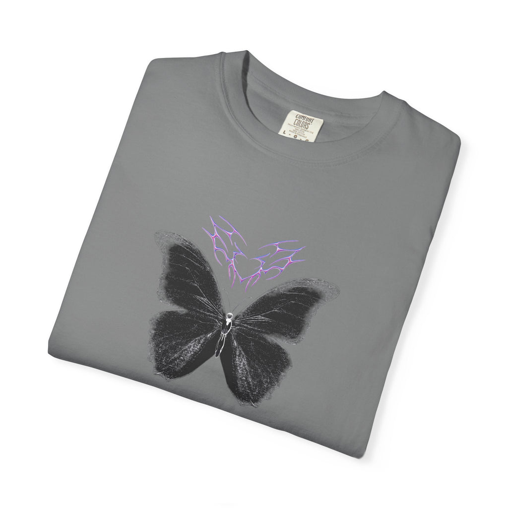 Unisex Garment-Dyed Butterfly Shadowseam T-shirt