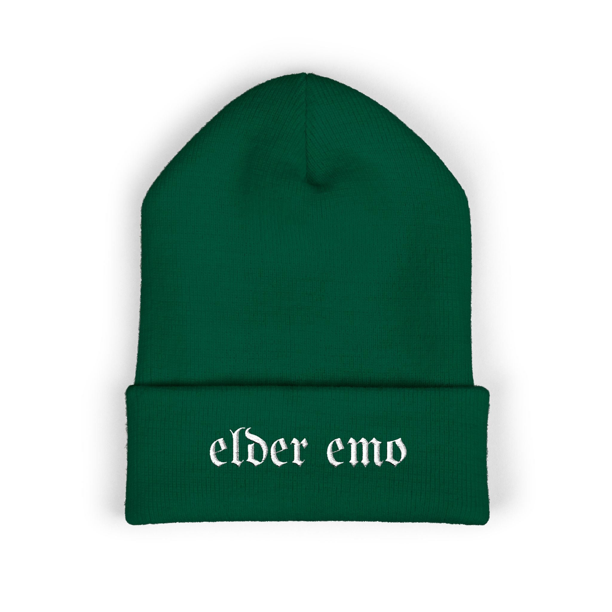 Elder Emo Classic Cuffed Beanie (Embroidery)