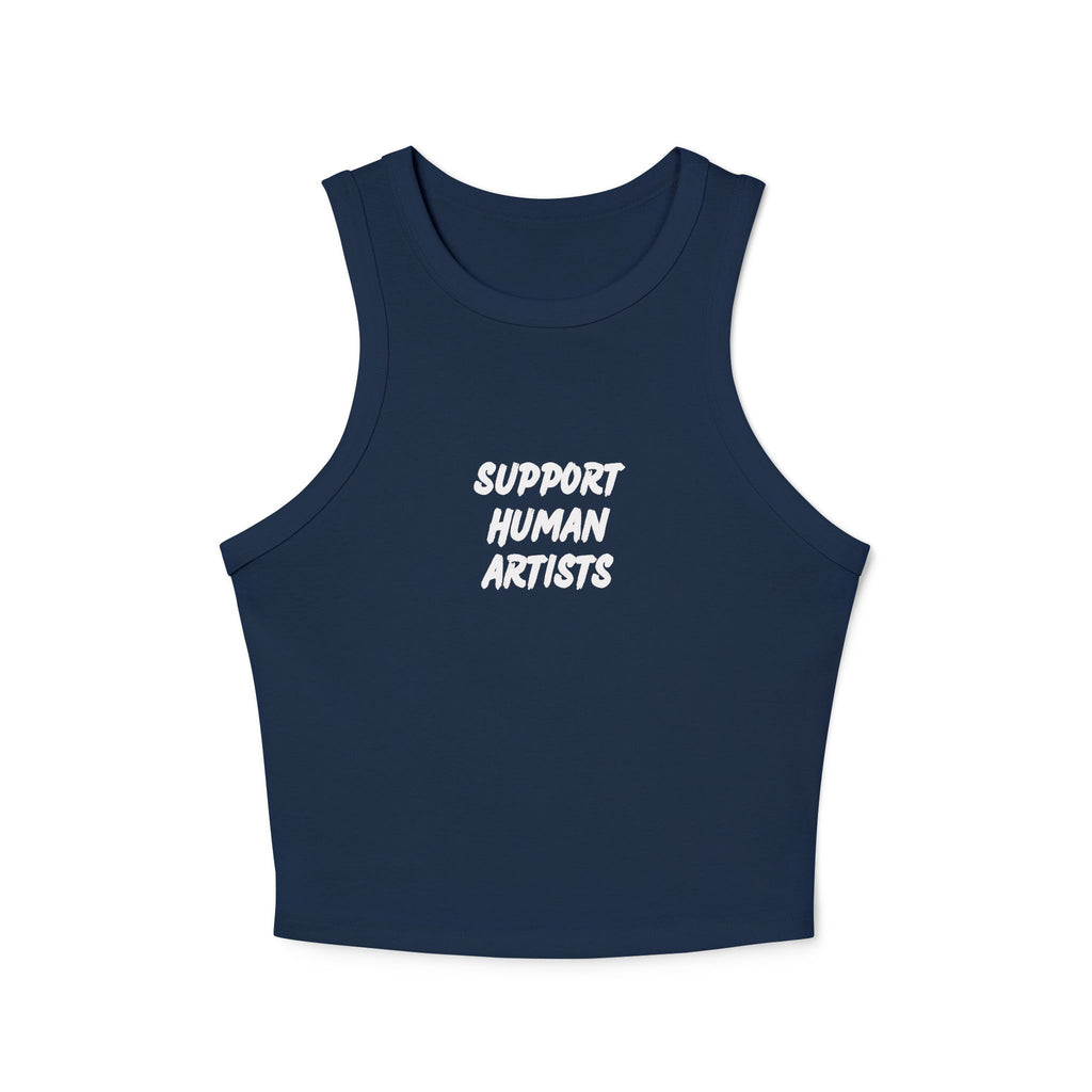 Human Artists Racer Tank Top