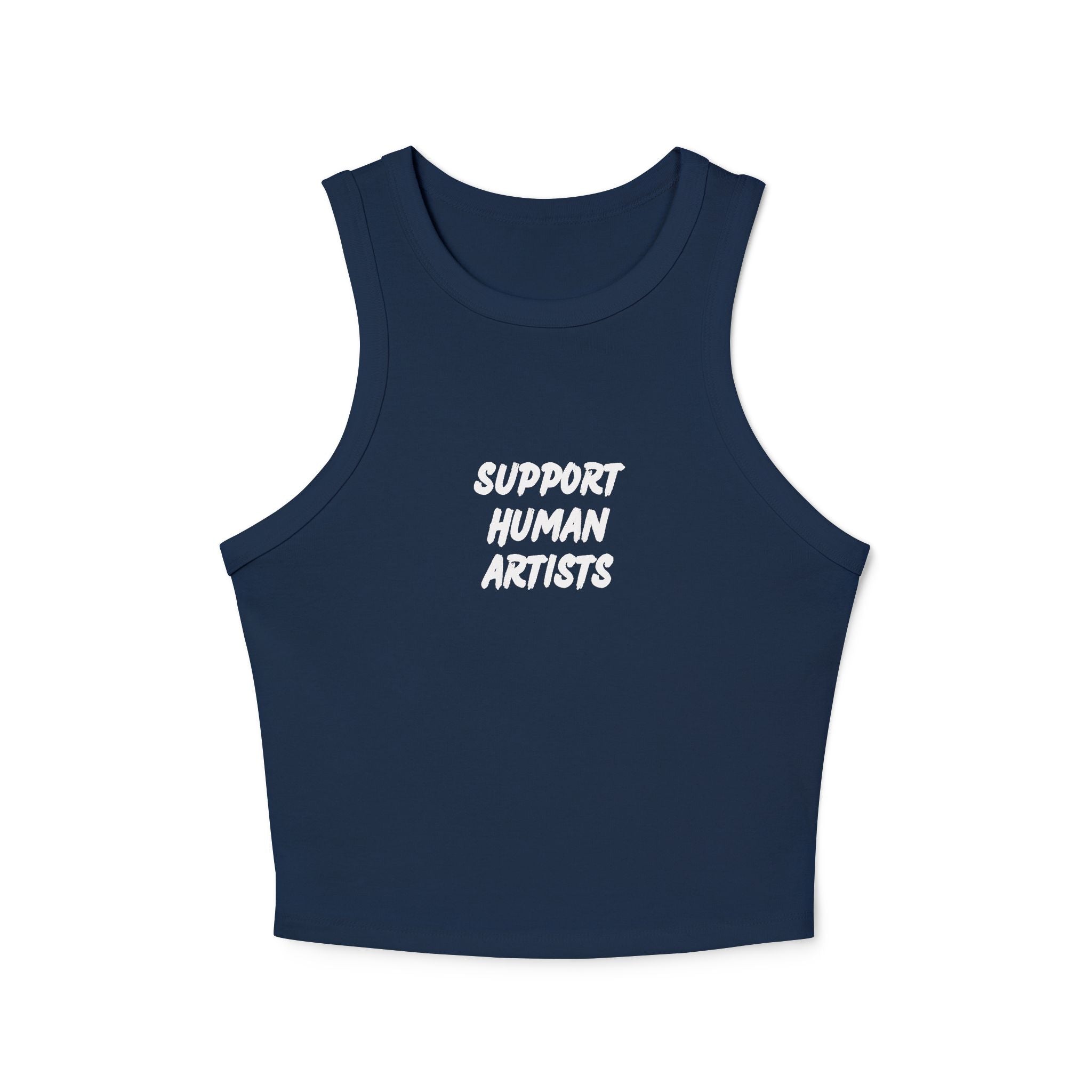 Human Artists Racer Tank Top