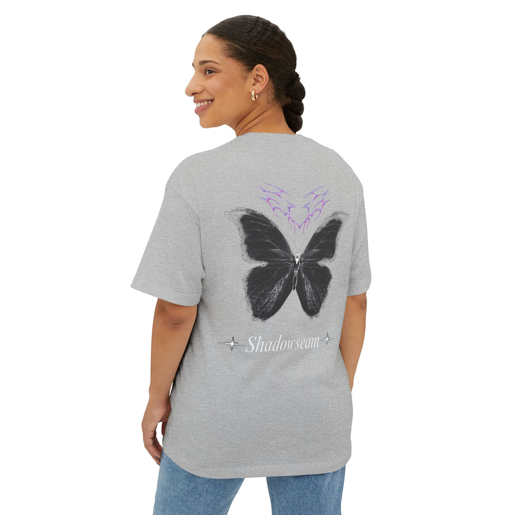 Butterfly Unisex Oversized Boxy Tee