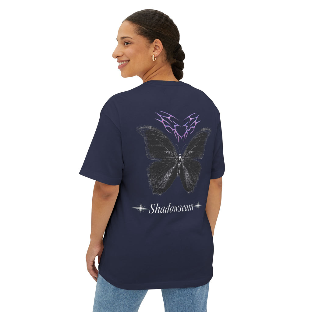 Butterfly Unisex Oversized Boxy Tee