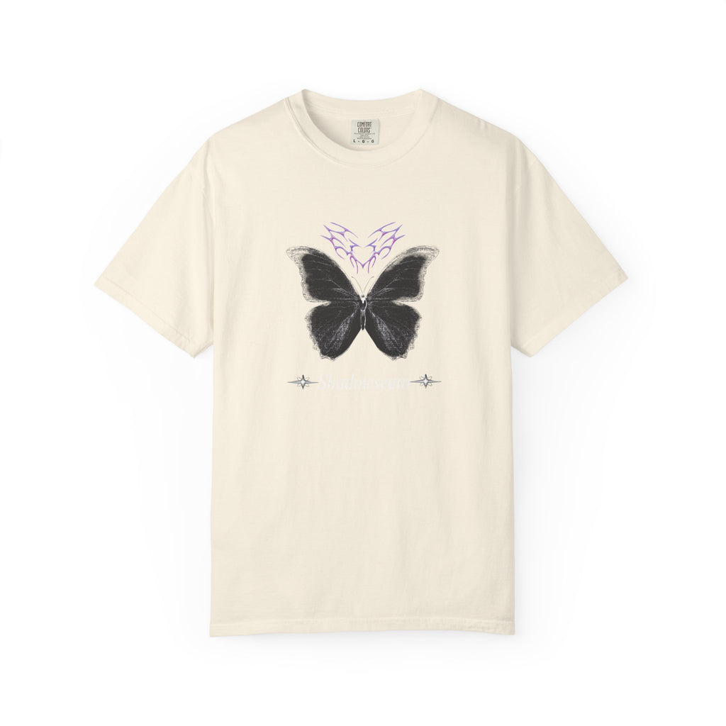 Unisex Garment-Dyed Butterfly Shadowseam T-shirt