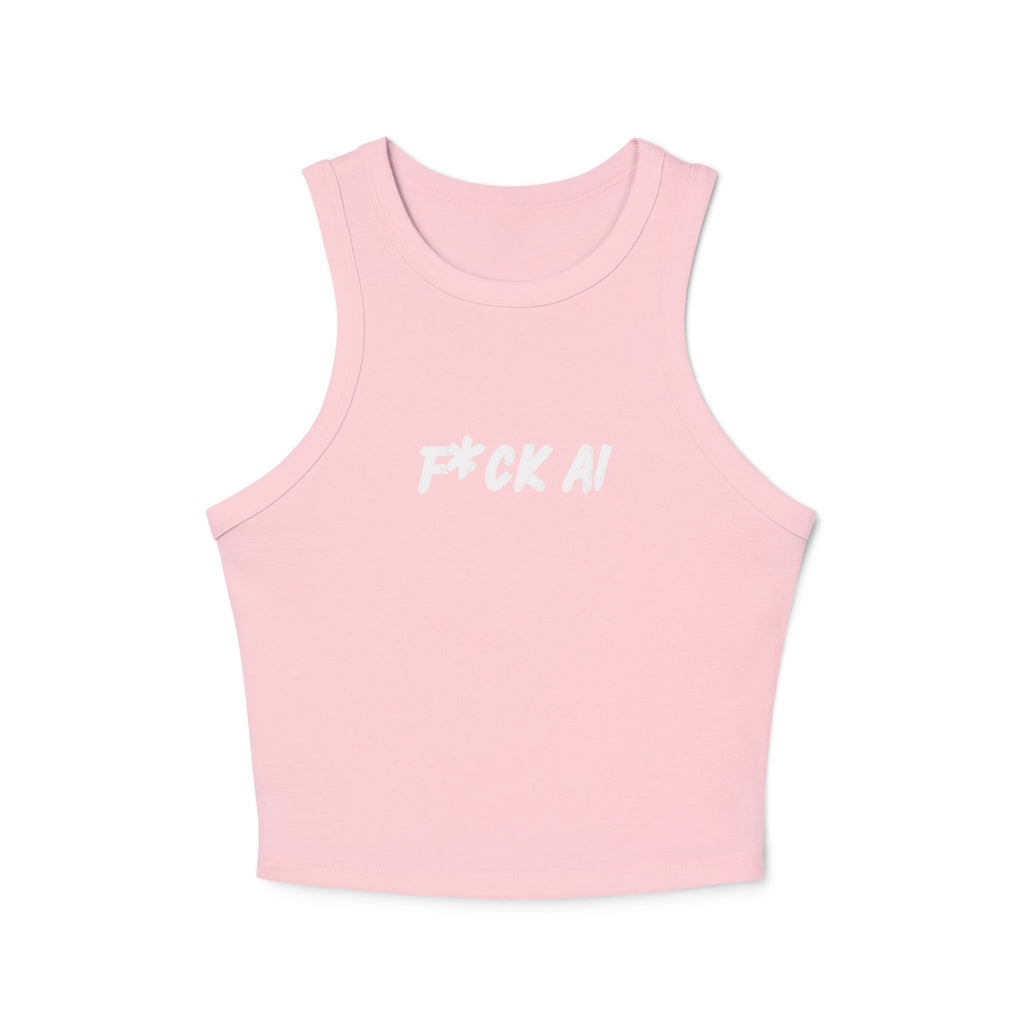F*ck AI Racer Tank Top