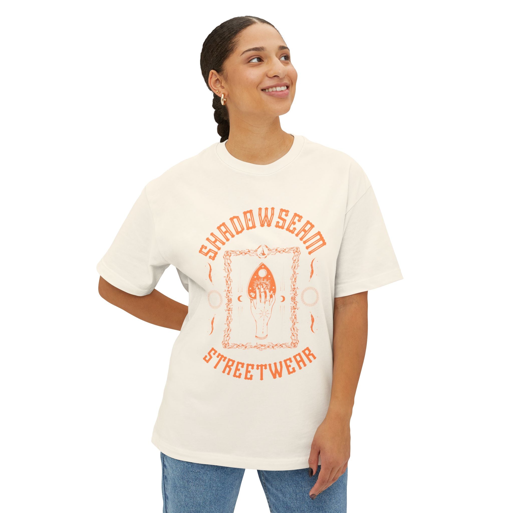 Shadowseam Unisex Oversized Boxy Tee