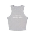 Frankenstein Women's Micro Rib Racer Tank Top